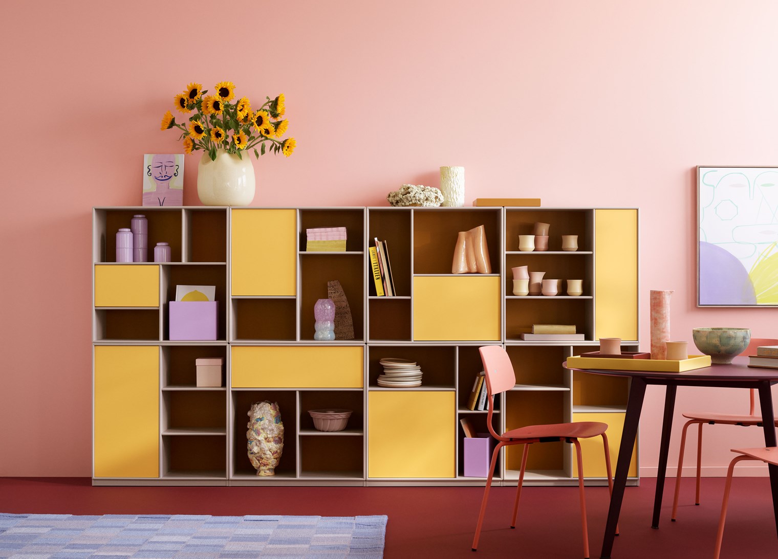 Montana Sideboard, Regal in Gelb bei Anliker Home